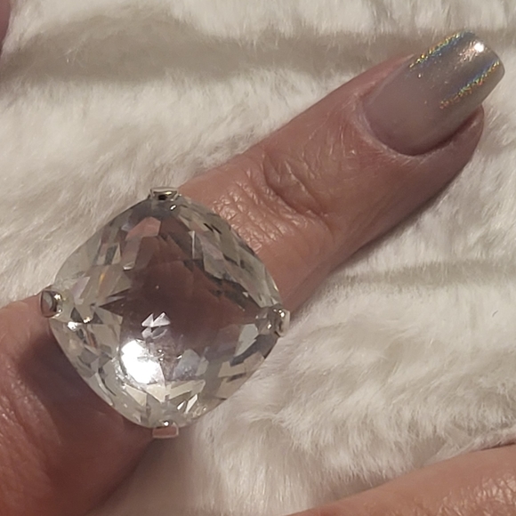 Swarovski Large Crystal Statement Ring - Picture 3 of 7